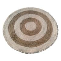 Tapijt DKD Home Decor Natuurlijk Beige Boho (150 x 150 x 1 cm)