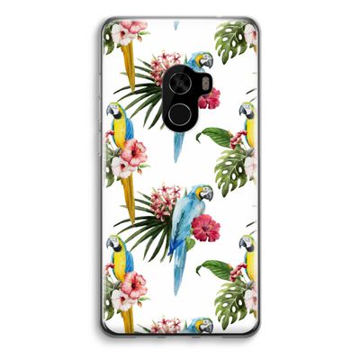 Kleurrijke papegaaien: Xiaomi Mi Mix 2 Transparant Hoesje