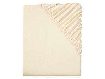 LIVARNO home 2 jersey hoeslakens 60-70 x 120-140 cm (Beige)