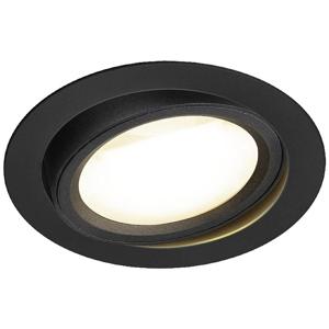 SLV 1004668 OCULUS LED-inbouwlamp LED vast ingebouwd Zwart