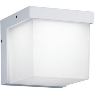 LED Tuinverlichting - Tuinlamp - Trion Yanely - Wand - 3W - Mat Wit - Aluminium