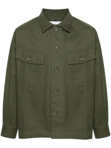 WTAPS chemise CBW en serge - Vert