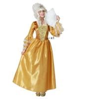 Kostuums voor Volwassenen Gouden Hofdame Vrouw Maat XL