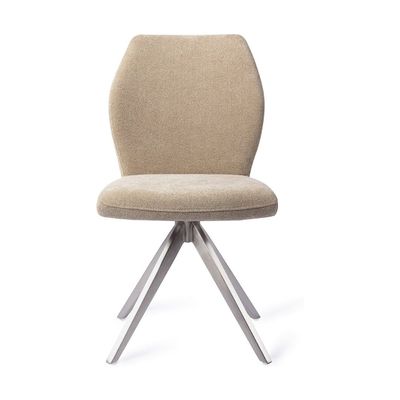 Jesper Home Ikata eetkamerstoel Funky Fudge turn steel