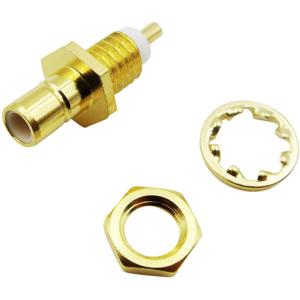 TRU COMPONENTS SMB-020 SMB-connector Stekker, inbouw verticaal 50 Ω 1 stuk(s)