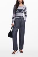 Auto bedrukte T-shirt - BLACK - M