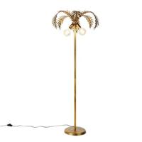 QAZQA Smart vloerlamp goud 156cm incl. 2 Wifi G95 - Botanica - thumbnail