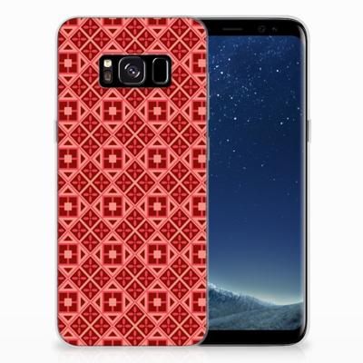 Samsung Galaxy S8 | TPU bumper | Batik Rood