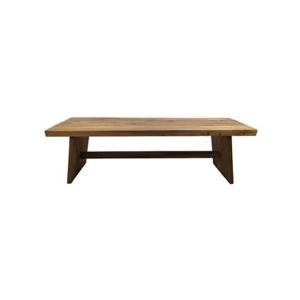 HSM - HSM Collection-Rechthoekige Bank-140x35x45-Naturel-Teak