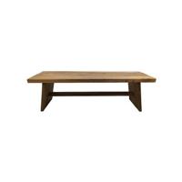 HSM - HSM Collection-Rechthoekige Bank-140x35x45-Naturel-Teak