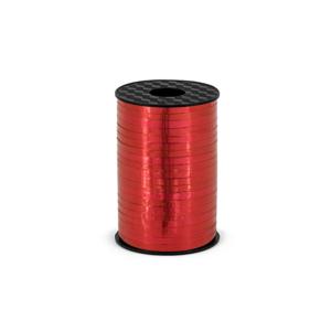 Sierlint kunststof - rood - 5 mm x 225 meter - cadeaulint - hobbylint