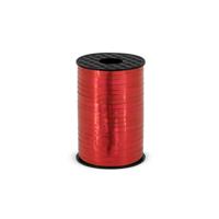 Sierlint kunststof - rood - 5 mm x 225 meter - cadeaulint - hobbylint