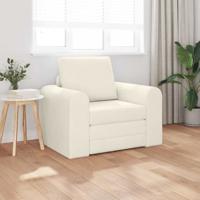 Slaapbank Crème 98 x 71 x 83 cm Fluweel