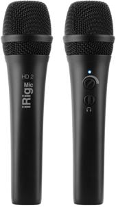 IK Multimedia iRig Mic HD 2 Smartphone microfoon Zendmethode:Kabelgebonden Incl. kabel, Incl. tas, Incl. standaard Micro-USB Kabelgebonden