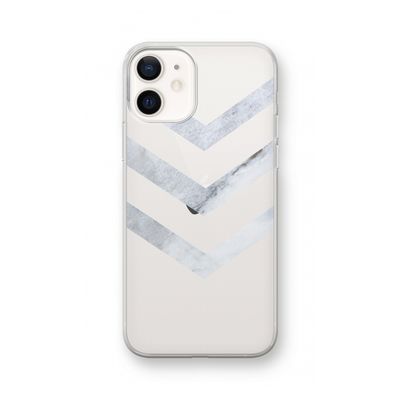 Marmeren pijlen: iPhone 12 Transparant Hoesje