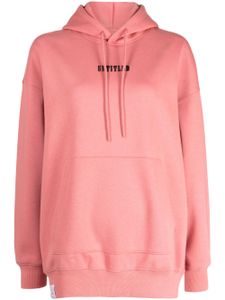 izzue hoodie à imprimé graphique - Rose