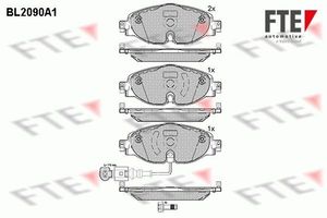 Remblokken set BL2090A1