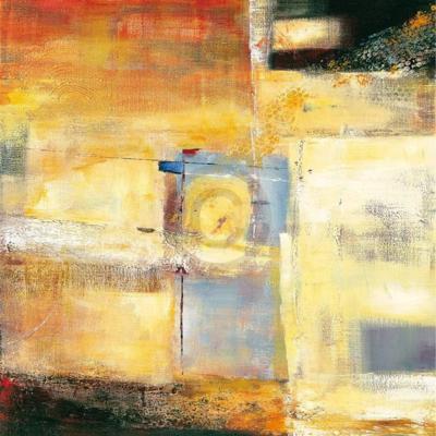 Kunstdruk Bea Danckaert - Colorfield I 98x98cm