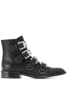 Givenchy bottines à boucles à clous - Noir