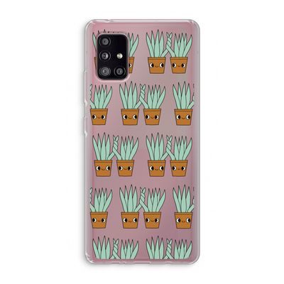 Sansevieria: Samsung Galaxy A51 5G Transparant Hoesje