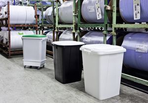 Durable Recyclingcontainer | 90 l H610xB520xD490mm | grijs | zonder deksel | 1 stuk - 1800474050 1800474050