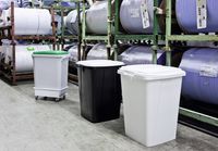 Durable Recyclingcontainer | 90 l H610xB520xD490mm | grijs | zonder deksel | 1 stuk - 1800474050 1800474050 - thumbnail