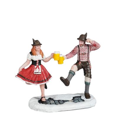 Toasting man and woman l9xb4xh7,5 cm - Luville