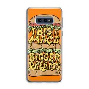 Big Macs Bigger Dreams: Samsung Galaxy S10e Transparant Hoesje