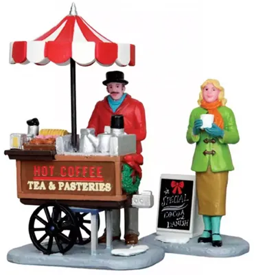 Lemax winter refreshments s/2 kerstdorp figuur type 5 2014