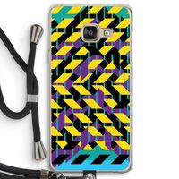 Skew Bee 3: Samsung Galaxy A3 (2016) Transparant Hoesje met koord