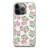 Kleine roosjes: iPhone 13 Pro Transparant Hoesje
