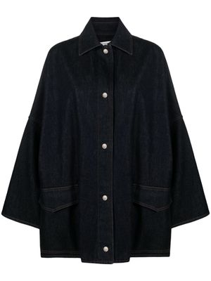 TOTEME chemise en jean oversize - Bleu