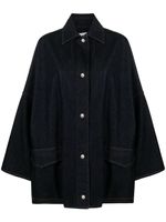 TOTEME chemise en jean oversize - Bleu