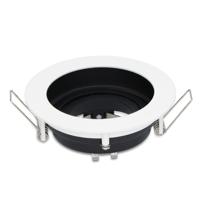 Laredo LED Inbouwspot - Kantelbaar armatuur - Diameter 100mm - GU10 Fitting incl. lamphouder - Rond - IP20 voor binnen - Wit