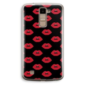 Lips: LG K10 (2016) Transparant Hoesje