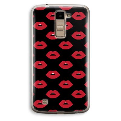Lips: LG K10 (2016) Transparant Hoesje