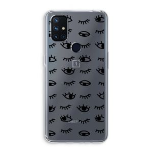 Eye pattern #2: OnePlus Nord N10 5G Transparant Hoesje