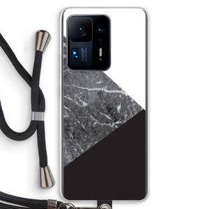 Combinatie marmer: Xiaomi Mi Mix 4 Transparant Hoesje met koord