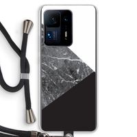Combinatie marmer: Xiaomi Mi Mix 4 Transparant Hoesje met koord
