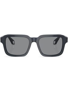 Giorgio Armani lunettes de soleil à monture rectangulaire - Bleu