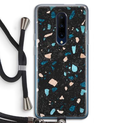 Terrazzo N°11: OnePlus 7 Pro Transparant Hoesje met koord