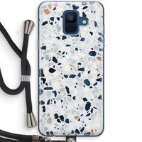 Terrazzo N°1: Samsung Galaxy A6 (2018) Transparant Hoesje met koord