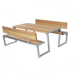 ThermoWood® Picknicktafel Zigma 2 Rugleuningen