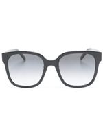 Saint Laurent Eyewear lunettes de soleil carrées SL M107/K - Noir