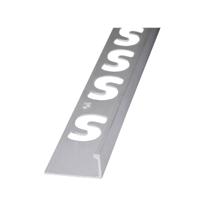 Hoekprofiel Faktum Aluminium Zilver Geanodiseerd Gecoat Wit 250 cm 12,5 mm Faktum Hoekprofiel Faktum Aluminium Zilver Geanodiseerd Gecoat Wit 250 cm 12,5 mm Faktum