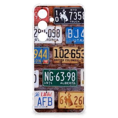 Samsung Galaxy S24 FE Anti-shock Hoesje met foto Kentekenplaten Samsung Galaxy S24 FE Anti-shock Hoesje met foto Kentekenplaten