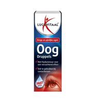 Oogdruppels droge pijnlijke ogen