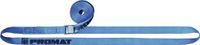 Promat Sjorband | DIN EN 12195-2 | lengte 6 m breedte 25 mm | met klemslot | LC omdr. 250 daN - 4000365083 4000365083