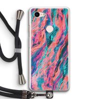 Electric Times: Pixel 3 Transparant Hoesje met koord