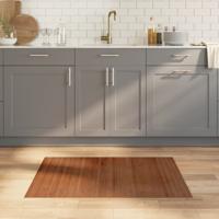 VidaXL Vloerkleed rechthoekig 70x100 cm bamboe bruin
